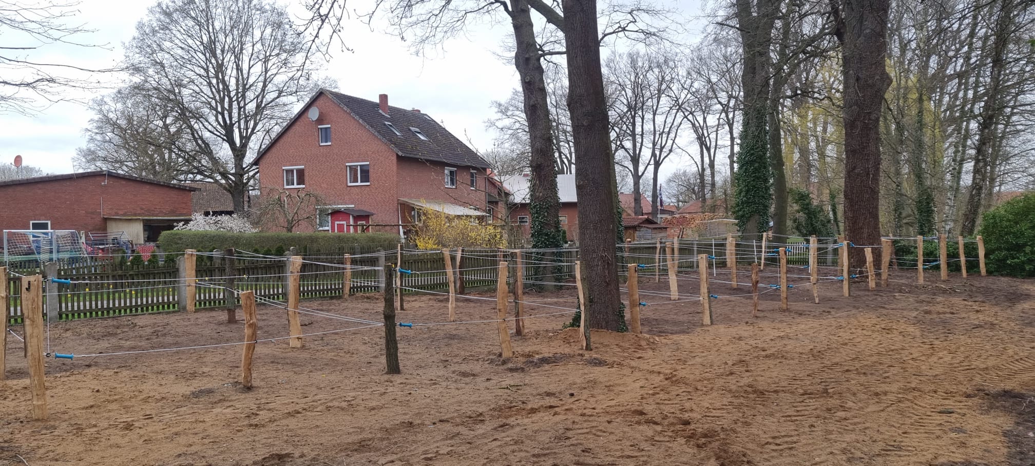 Stallungen und Rundgang